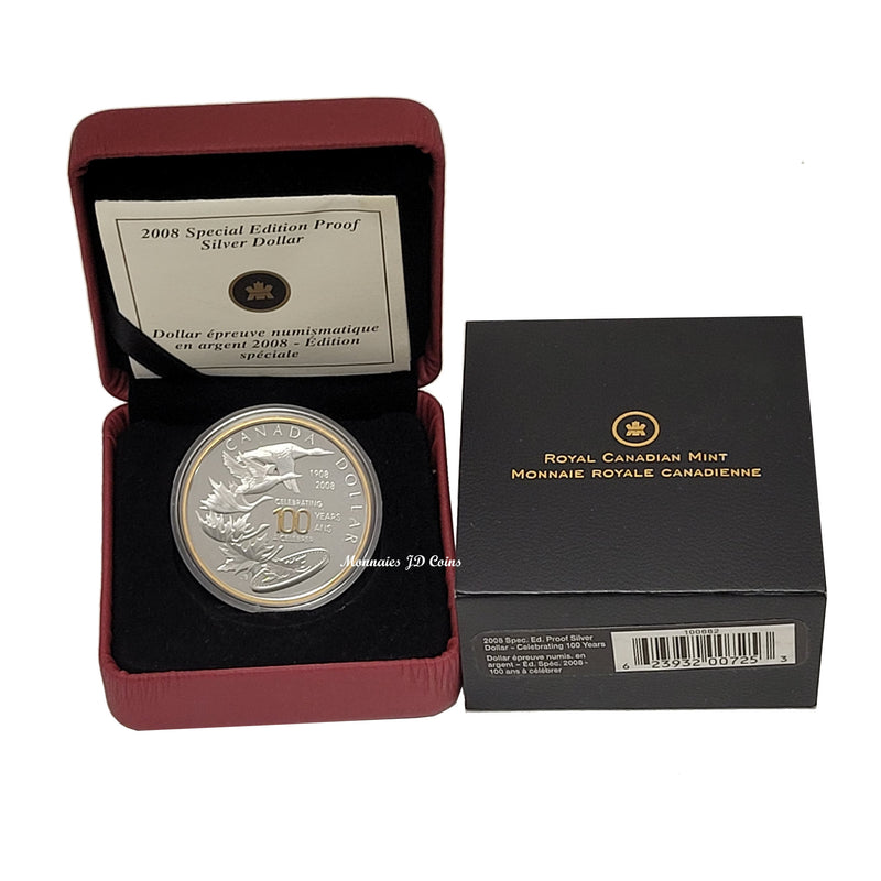 2008 Canada Dollar Special Edition Canadian Mint Centennial Proof Silver