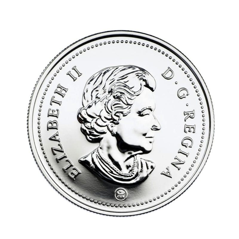 2008 Canada Dollar Quebec City 400th Anniversary Brillant Uncirculated Silver