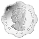 2010 Canada $15 Lunar Lotus Year Of The Tiger Fine Silver Coin