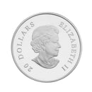 2010 Canada $20 Holiday Series - Pine Cones Ruby Fine Silver Coin (No Tax)