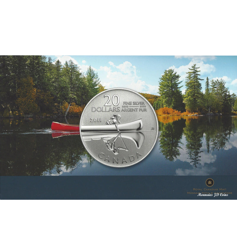 2011 Canada $20 Canoe ($20 for $20