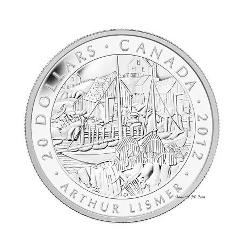 2012 Canada $20 Group of Seven - Arthur Lismer Fine Silver