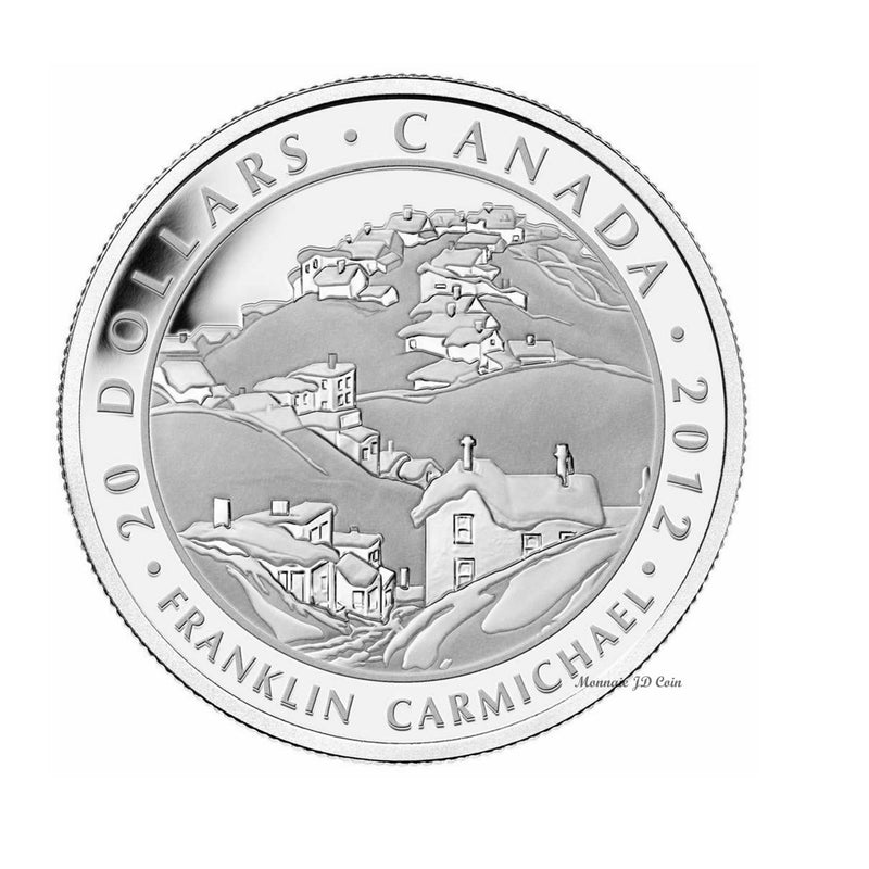 2012 Canada $20 Group of Seven - Franklin Carmichael Fine Silver (No Tax)