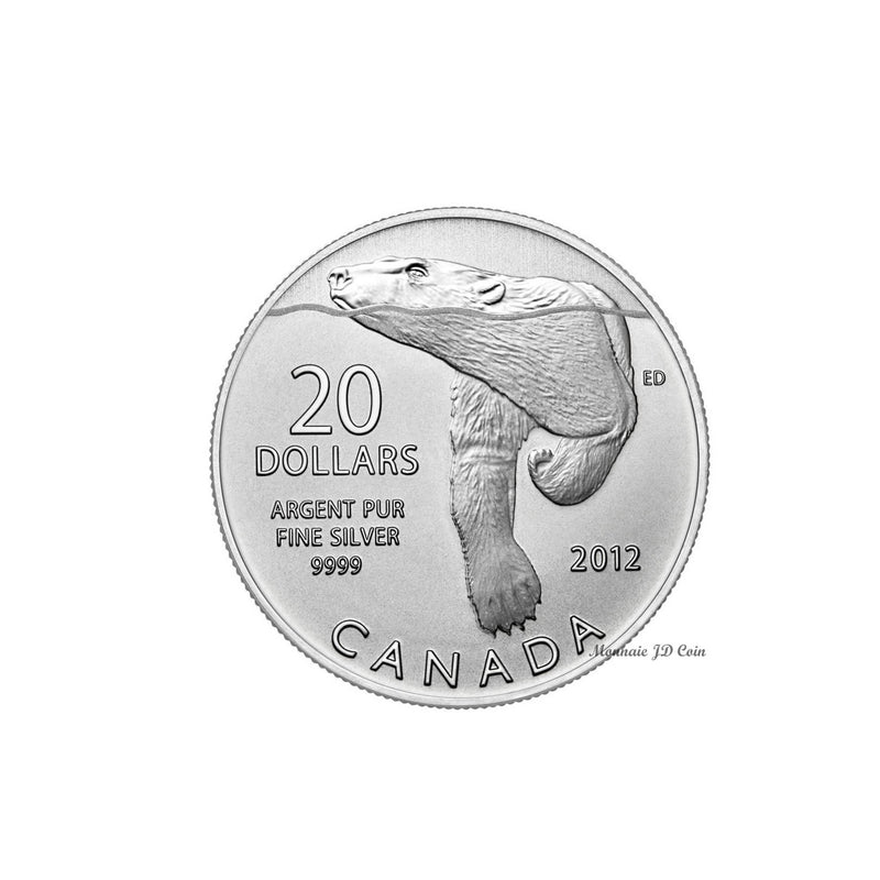 2012 Canada $20 Polar Bear ($20 for $20
