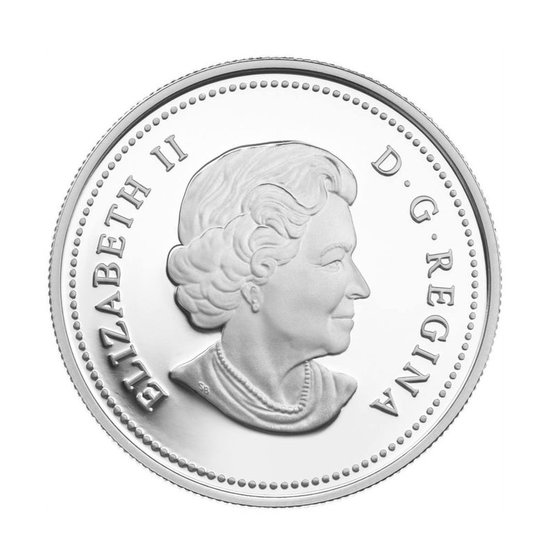 2012 Canada $20 Queen's Diamond Jubilee - Royal Cypher Fine Silver