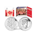 2012 Oh Canada Gift Set 6 Coin With Special 25 Cent