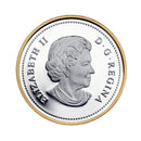 2013 Canada Dollar 100th Anniversary Of The Canadian Arctic Expedition Gold Plated Proof Silver In Square Capsule