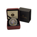 2013 Canada $20 Swarovski Crystals Blues Flag Iris Fine Silver Coin (No Tax)