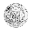 2013 Canada Dollar 100th Anniversary Of The Canadian Arctic Expedition Brillant Uncirculated Silver