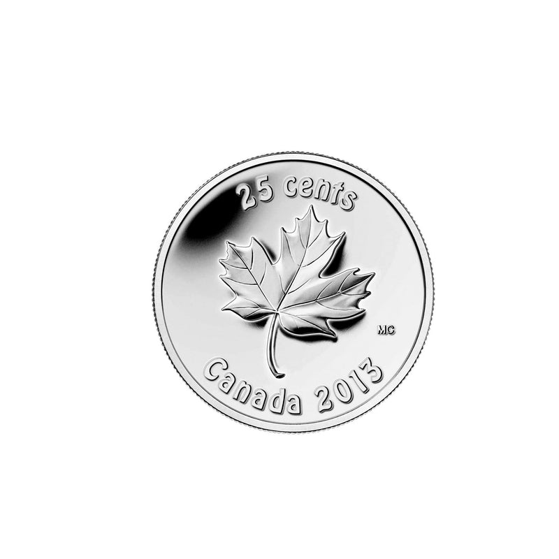 2013 Oh Canada Gift Set With Commemorative 25 Cent