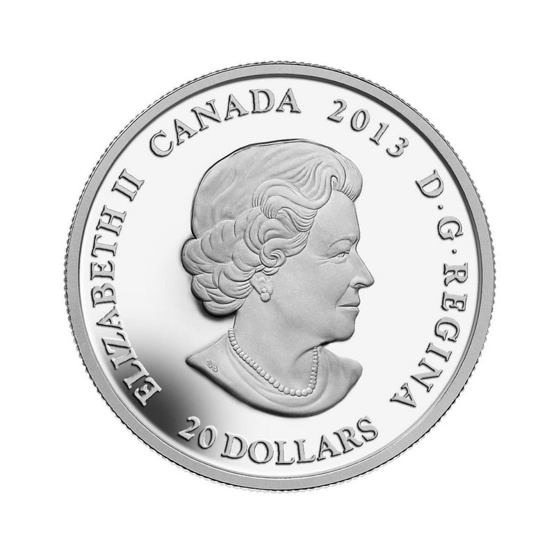 2013 Canada $20 Canadian Contemporary Art Pure Silver No Certificate