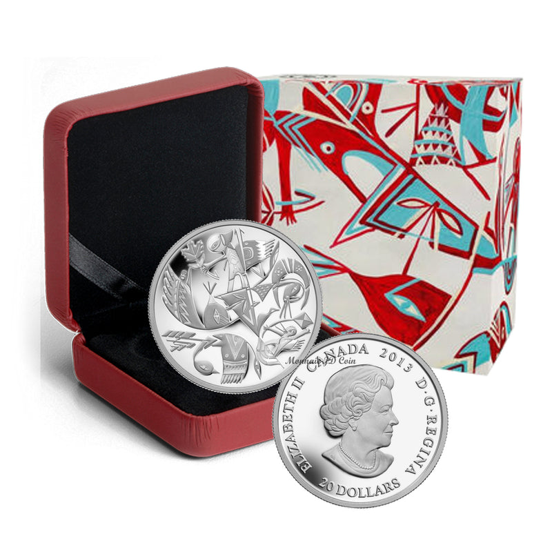 2013 Canada $20 Canadian Contemporary Art Pure Silver No Certificate