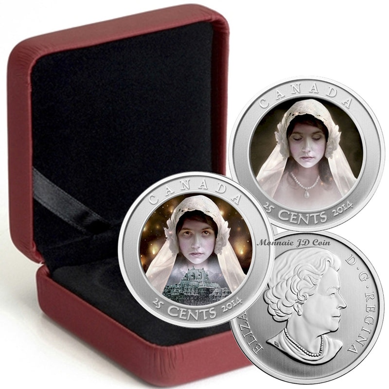 2014 Canada 25 Cents Haunted Canada-Ghost Bride Cupronickel Coin