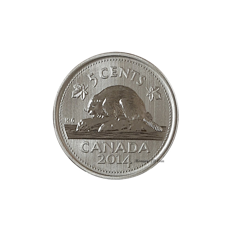 2014 Canada 5 Cents Specimen