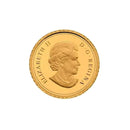 2014 Canada 25 Cent The Eastern Chipmunk 0.5g Fine Gold Coin