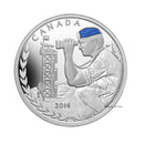 2014 Canada $20 50th Anniversary Of Canadian Peacekeeping In Cyprus Silver Coin(No Tax)