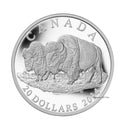 2014 Canada $20 The Bison: The Bull and His Mate(