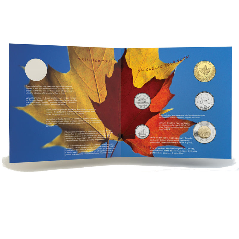 2014 Canada Oh Canada Gift Set with Special Commemorative Loon Dollar Coin