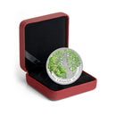 2014 Canada $20 Maple Canopy Spring Splendor Coloured Pure Silver (No Tax)