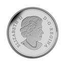 2015 Canada $1 50Th Anniversary National Flag Proof Coloured Fine Silver Coin In Square Capsule