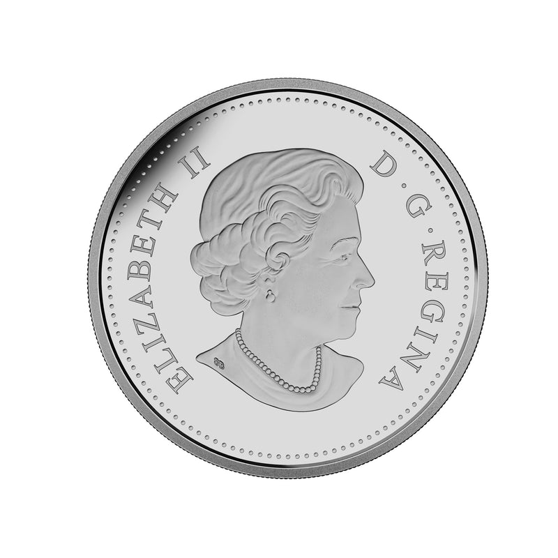 2015 Canada Fine Silver Proof Set 50th Anniversary of the Canadian Flag Coloured (Tax Exempt)