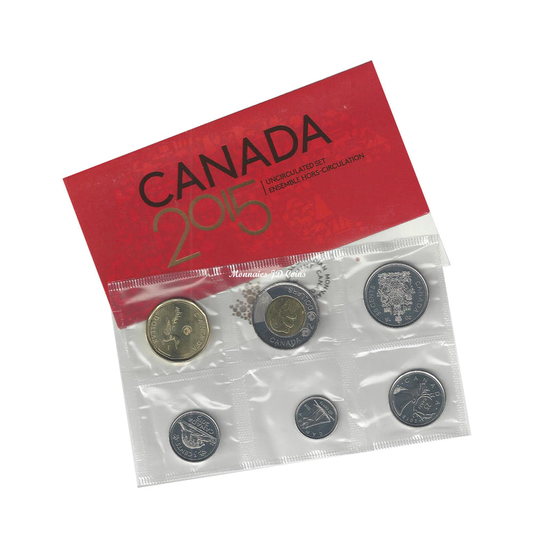 2015 Canada Uncirculated Proof Like Coin Set