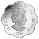 2014 Canada $15 Lunar Lotus Year Of The Horse Fine Silver Coin
