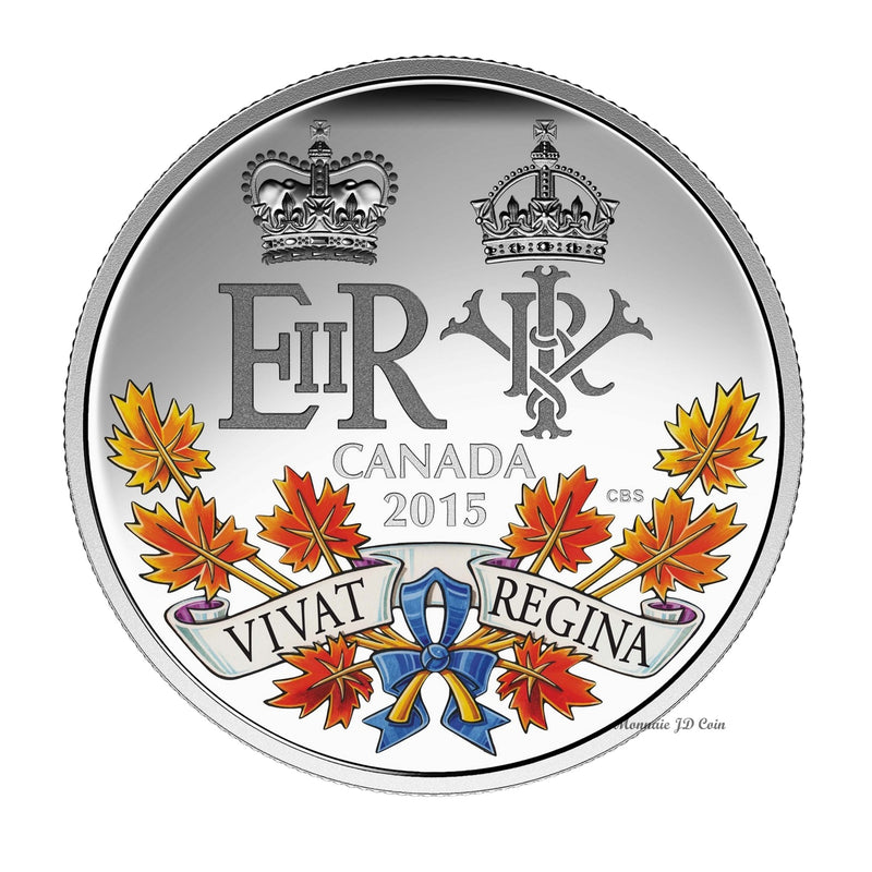 2015 Canada $20 A Historic Reign Fine Silver Coin (12)