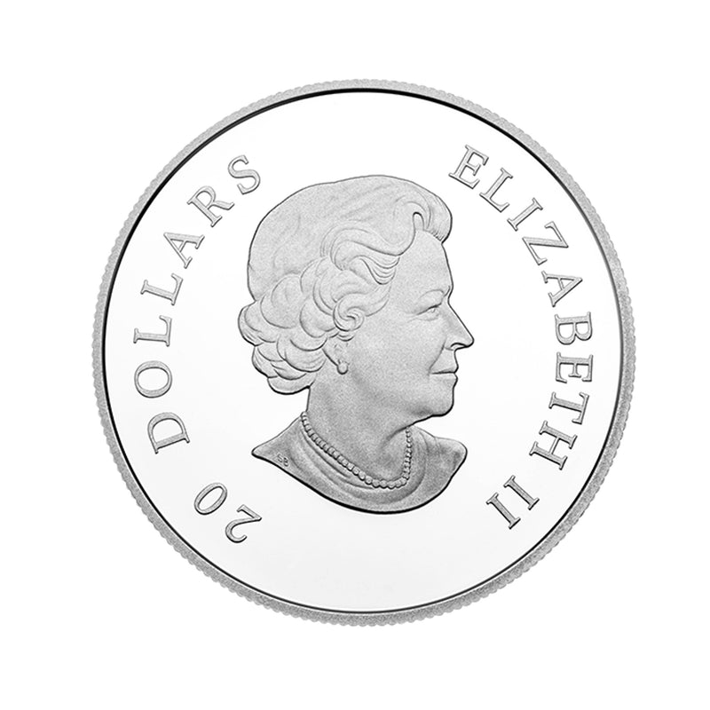 2015 Canada $20 George-Etienne Cartier Fine Silver(No Tax)