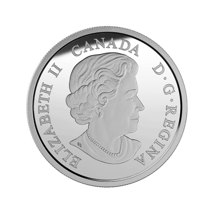 2015 Canada $20 Imposing Alpha Wolf Fine Silver (No Tax)