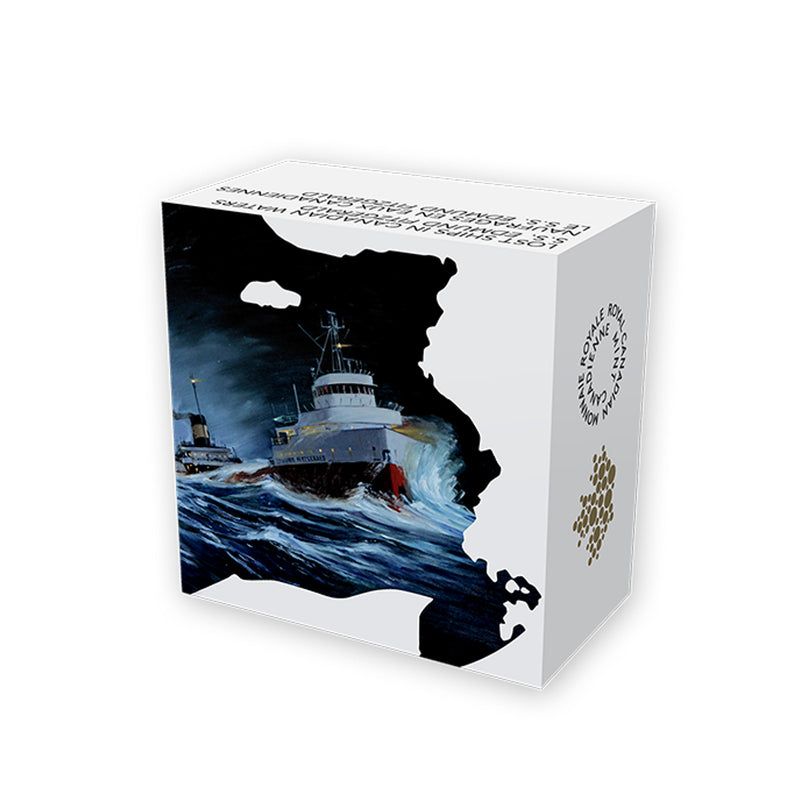 2015 Canada $20 Lost Ships - S.S. Edmund Fitzgerald Fine Silver (No Tax)