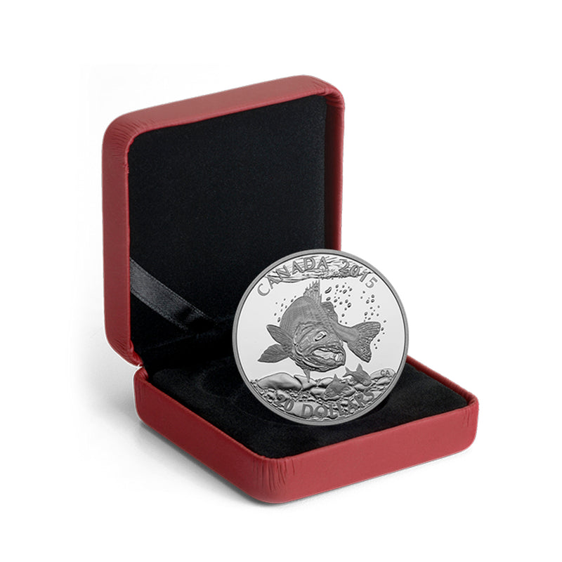 2015 Canada $20 North American Sportfish - Walleye (No Tax)