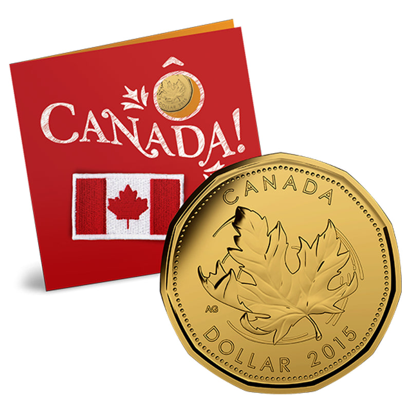 2015 Canada Oh Canada Gift Set with Special Commemorative Loon Dollar Coin