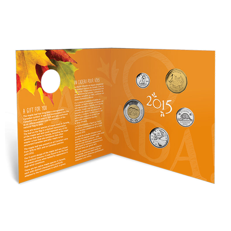 2015 Canada Oh Canada Gift Set with Special Commemorative Loon Dollar Coin