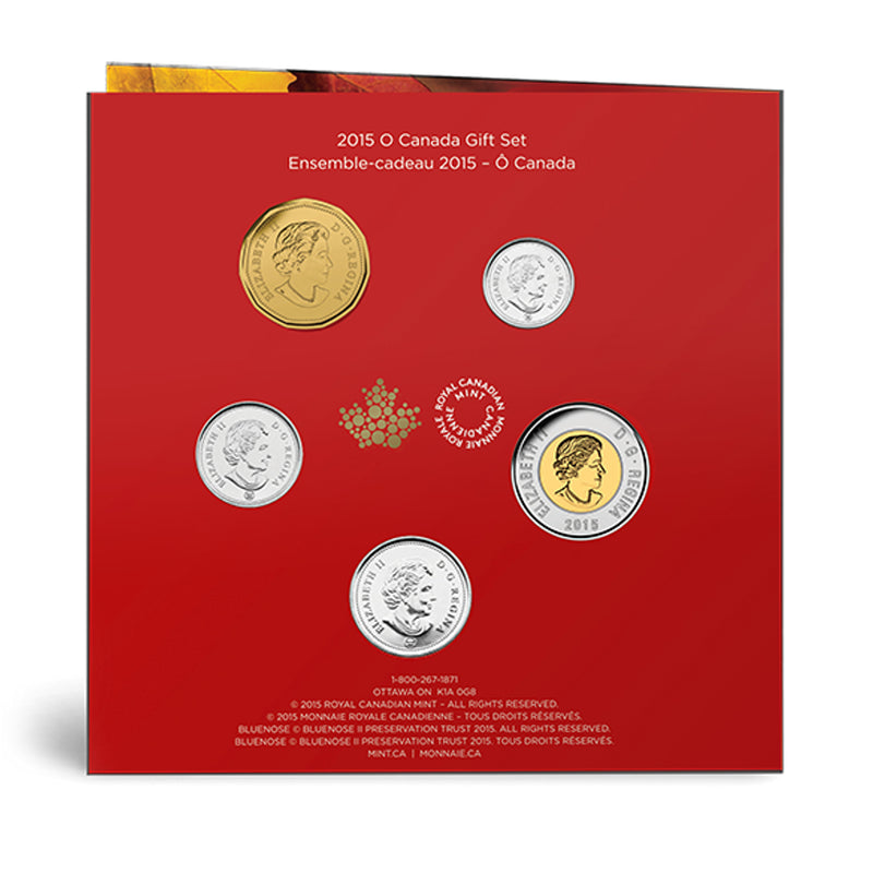 2015 Canada Oh Canada Gift Set with Special Commemorative Loon Dollar Coin