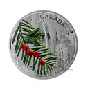2015 $20 Forests of Canada - Columbian Yew Tree Fine Silver (No Tax)