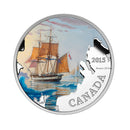 2015 $20 Lost Ships in Canadian Waters - Franklin's Lost Expedition Fine Silver (No Tax)
