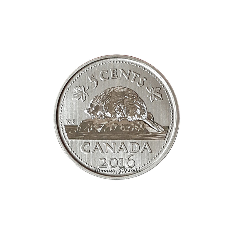 2016 Canada 5 Cents Specimen