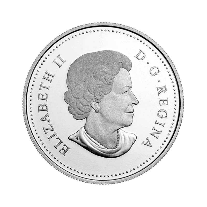 2016 Canada Dollar 150th anniversary Of The Translatlantic Cable Coloured Proof Silver