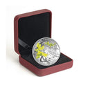 2016 Canada $20 Jewel Of The Rain Bigleaf Maple Fine Silver Coin (84)