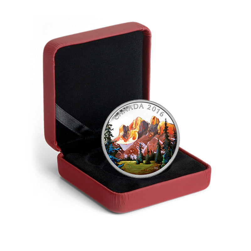 2016 $20 Canadian Landscapes - The Rockies Fine Silver (No Tax)