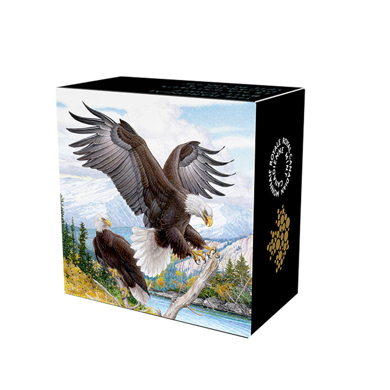 2016 Canada $20 Majestic Animals - Baronial Bald Eagle Fine Silver (No Tax)