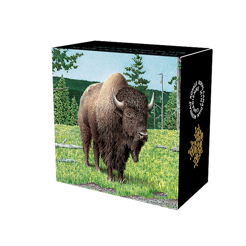 2016 Canada $20 Majestic Animals - The Benevolent Bison Fine Silver (No Tax)