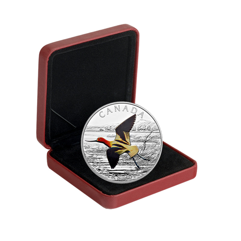 2016 Canada $20 Migratory Birds The American Avocet Fine Silver Coin