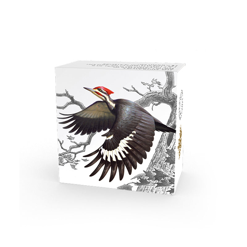 2016 Canada $20 Migratory Birds The Pileated Woopeck Silver Coin