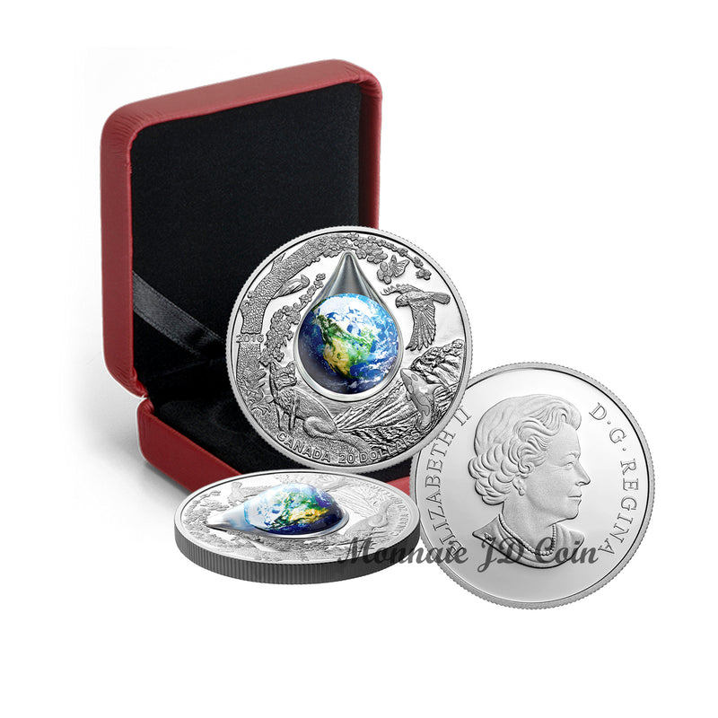 2016 Canada $20 Mother Earth Fine Silver Coin (No Tax)