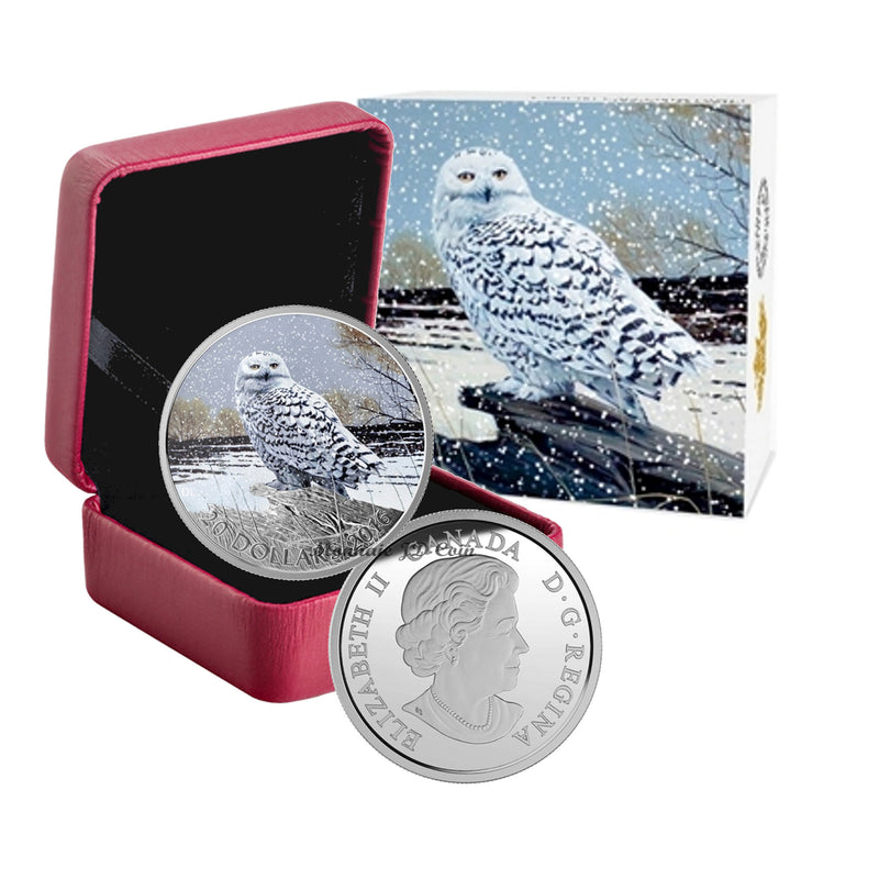 2016 Canada $20 Snowy Owl Fine Silver coin (No Tax)