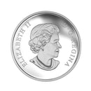 2016 Canada $20 The Universe Glow In Dark Glass With Fume Silver Coin