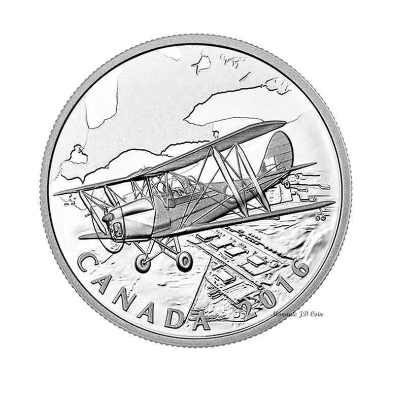 2016 $20 Canadian Home Front - British Air Training Plan Fine Silver (No Tax)