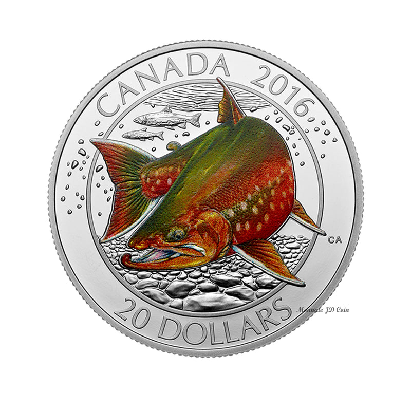 2016 $20 Canadian Salmonids - Arctic Char (